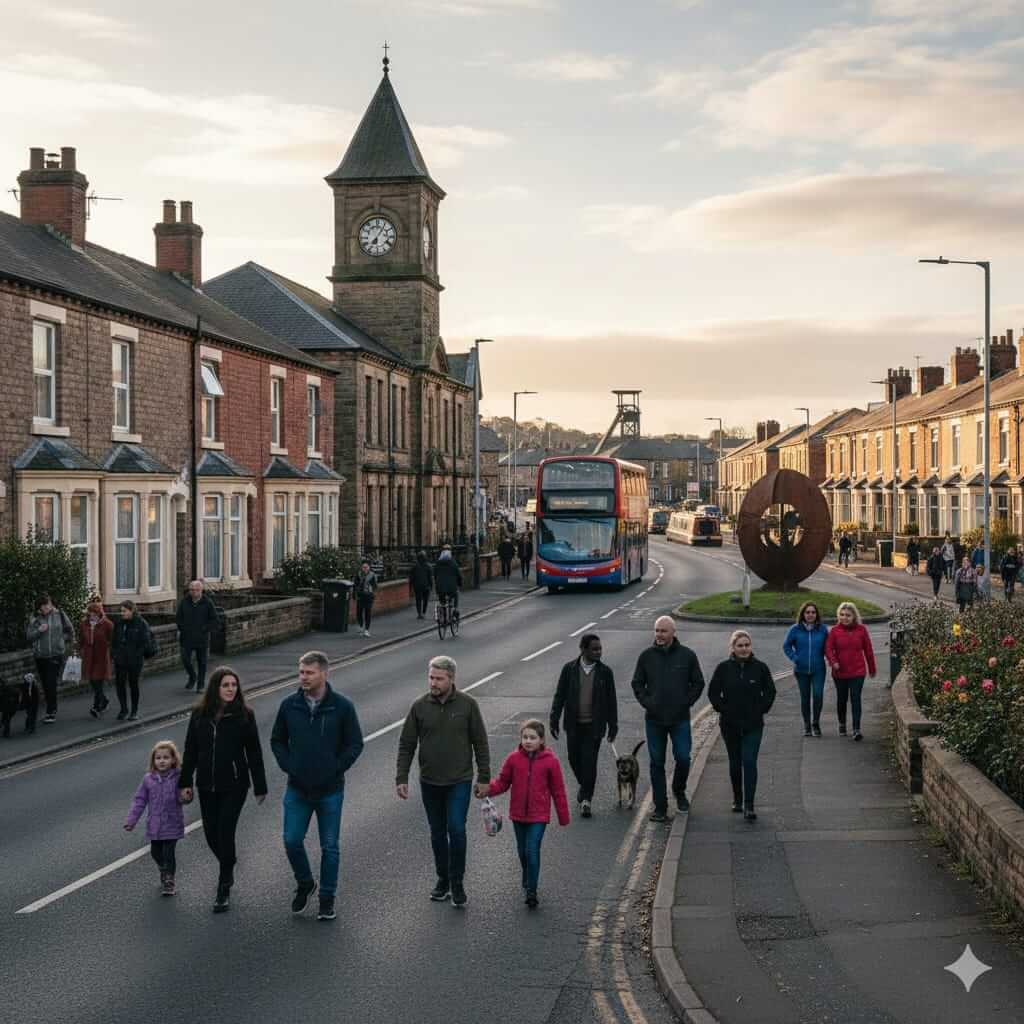 Volunteers working in the community